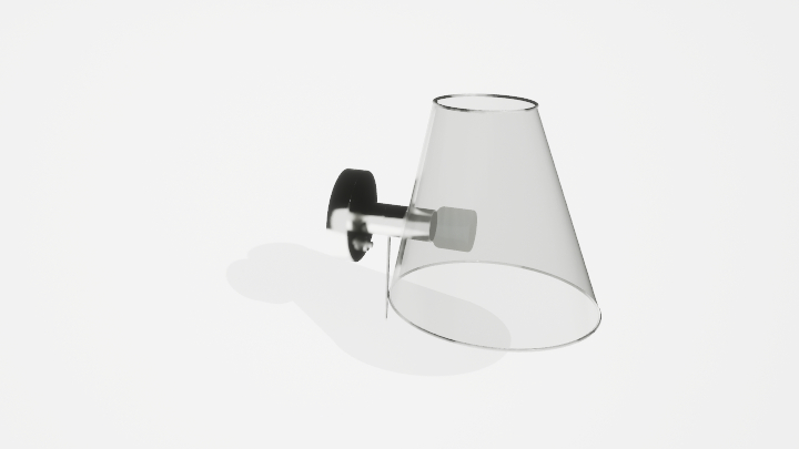 渲染模型_壁灯360