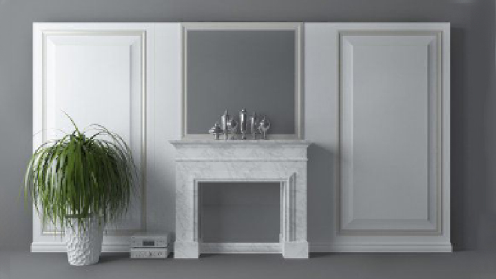 渲染模型_壁炉089