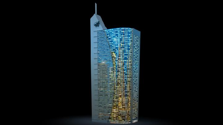 渲染模型_大厦013