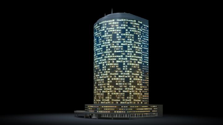 渲染模型_大厦016