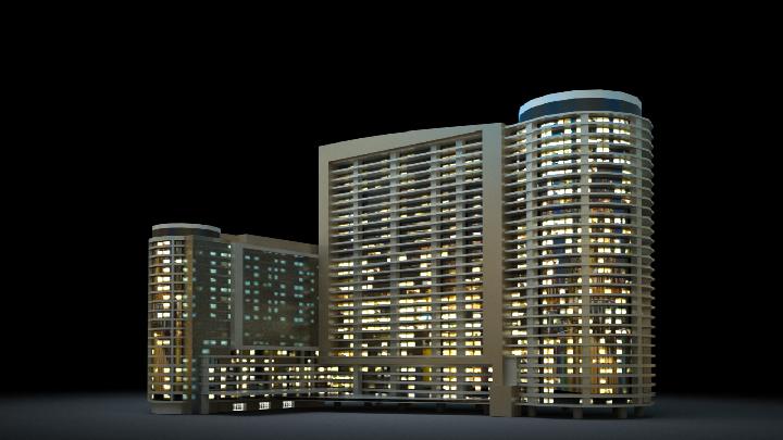 渲染模型_大厦041