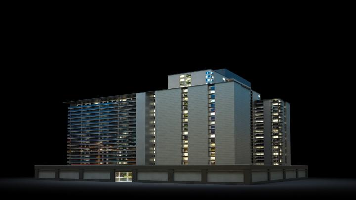 渲染模型_大厦044