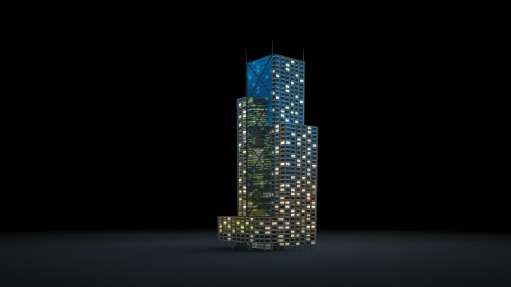 渲染模型_大厦063