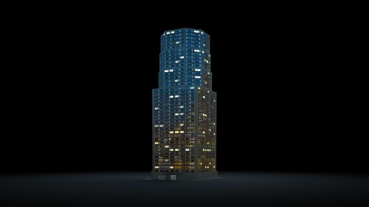 渲染模型_大厦066