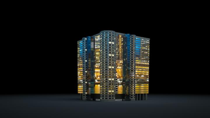 渲染模型_大厦073