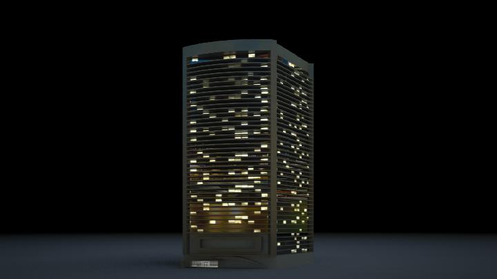 渲染模型_大厦079