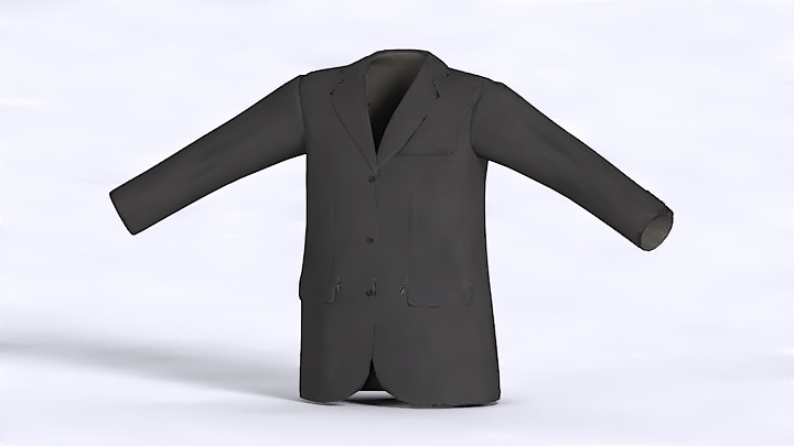 渲染模型_夹克001