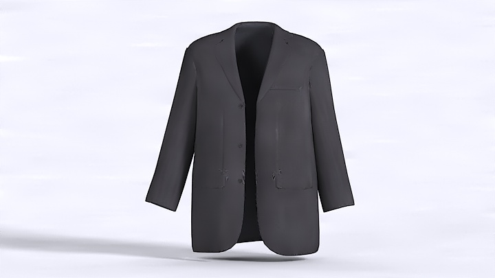 渲染模型_夹克015