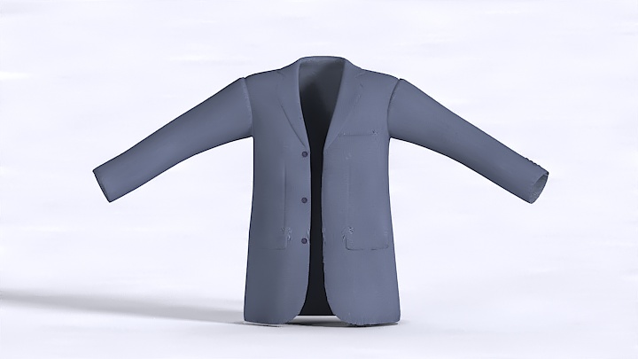 渲染模型_夹克016