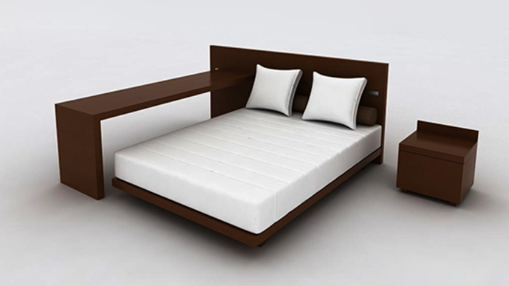 渲染模型_奥米床002