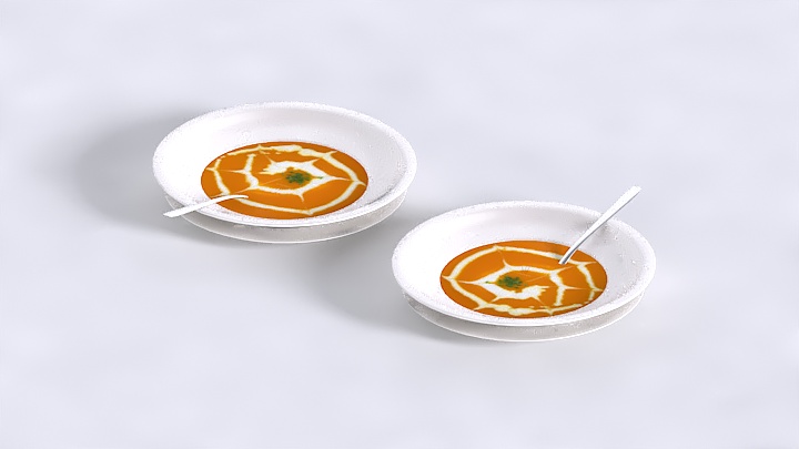 渲染模型_奶油001