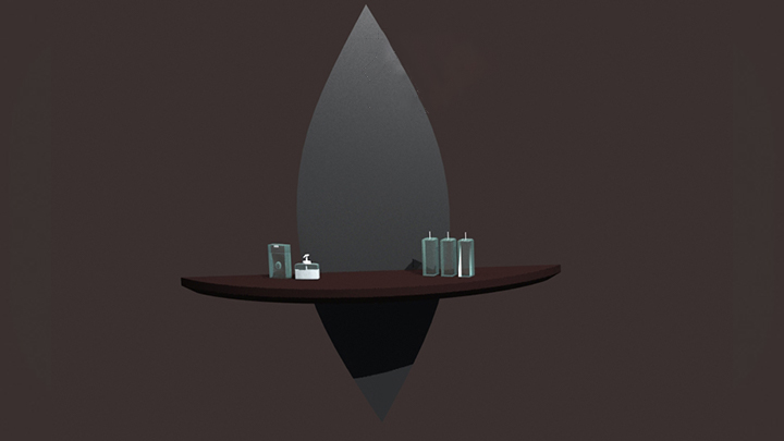 渲染模型_妆台002