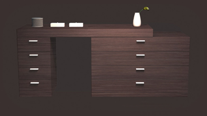 渲染模型_妆台003