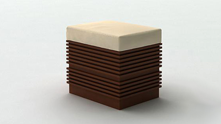 渲染模型_妆椅001