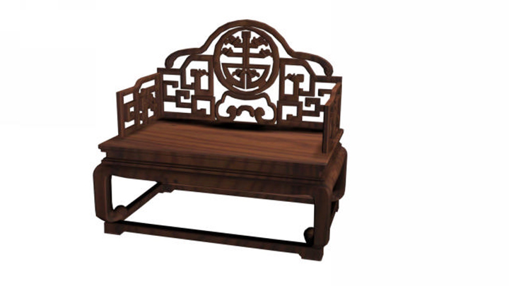 渲染模型_宝座007