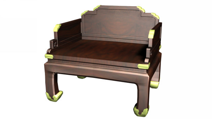 渲染模型_宝座011