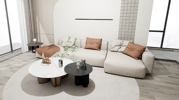 渲染模型_客厅022