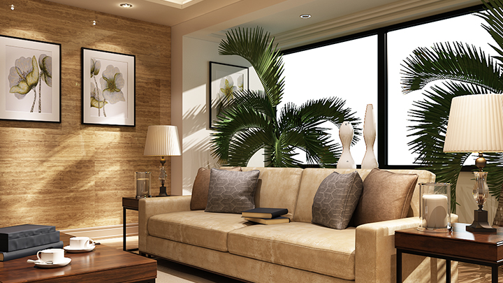 渲染模型_客厅028