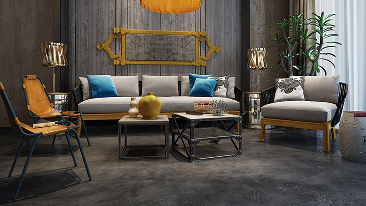 渲染模型_客厅沙发035