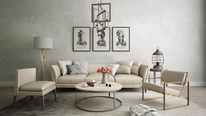 渲染模型_客厅沙发043