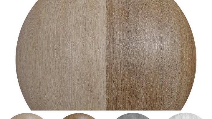 渲染模型_室内木纹004