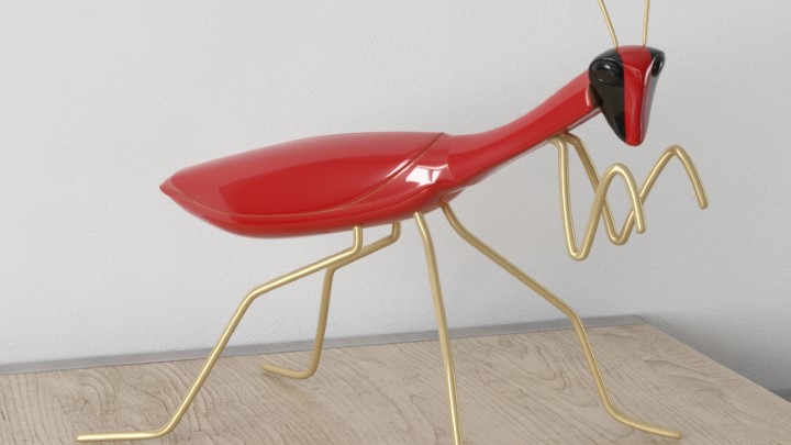 渲染模型_室内桌面摆件007