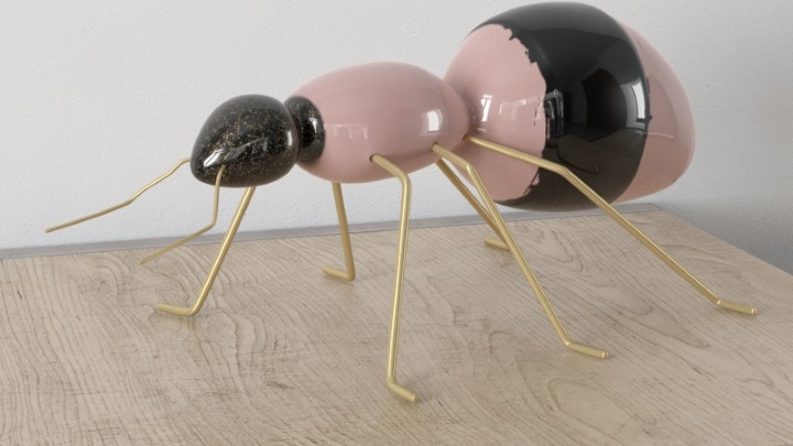 渲染模型_室内桌面摆件008