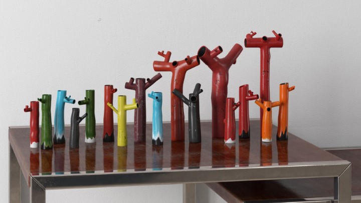 渲染模型_室内桌面装饰品029