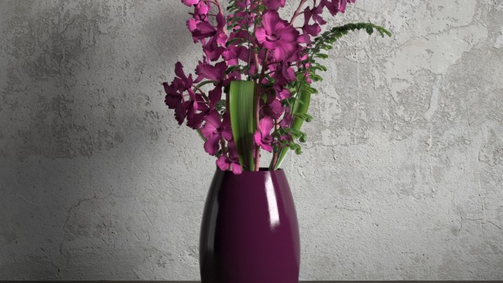 渲染模型_室内盆栽057