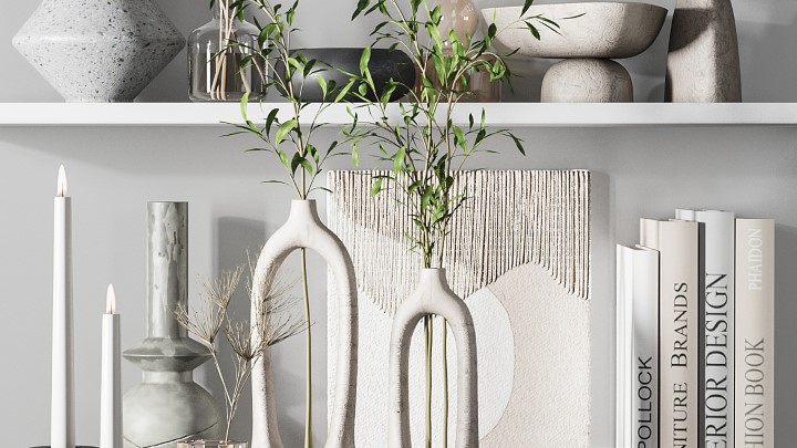 渲染模型_室内装饰品113