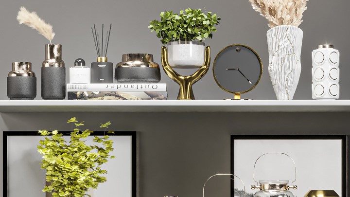 渲染模型_室内装饰品118