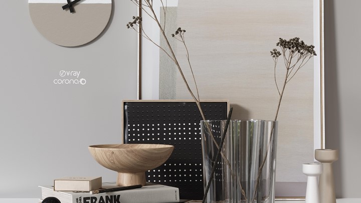 渲染模型_室内装饰品121