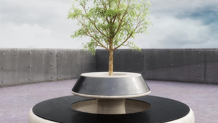 渲染模型_室外椅子007