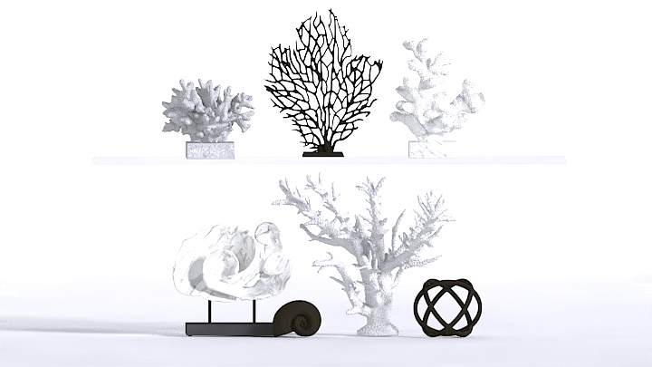 渲染模型_家居装饰016