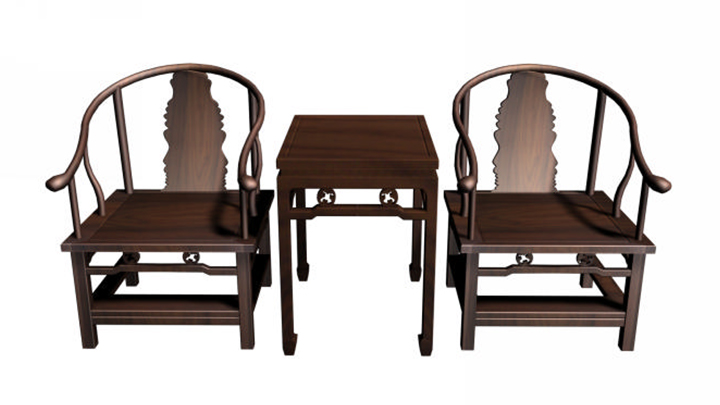 渲染模型_寿字八宝纹套001