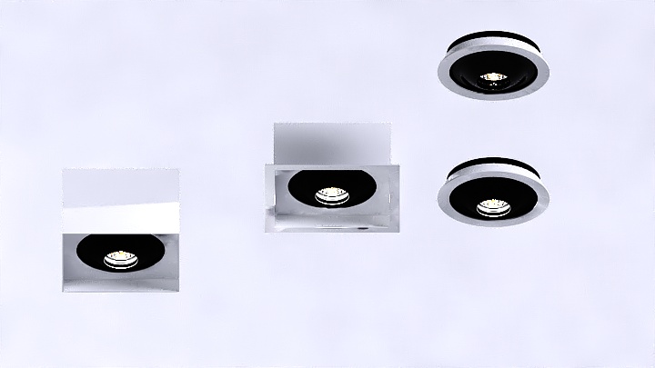 渲染模型_射灯114