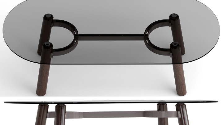 渲染模型_小桌子茶几009