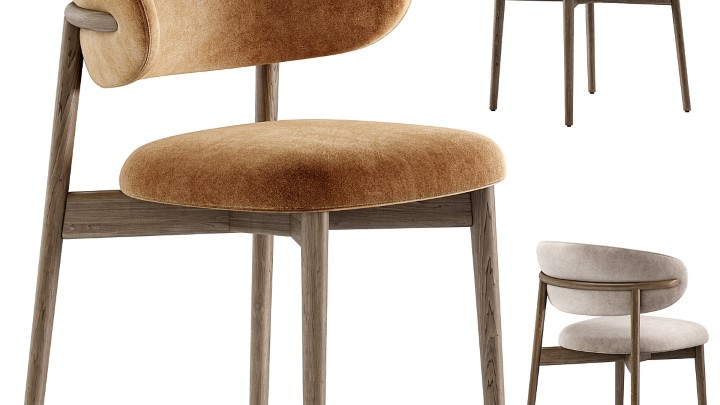 渲染模型_小沙发椅子002