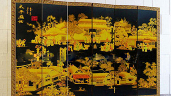 渲染模型_屏风052