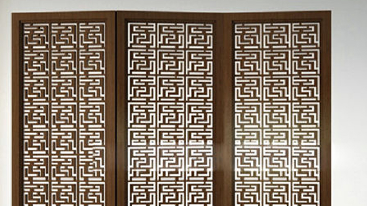 渲染模型_屏风083