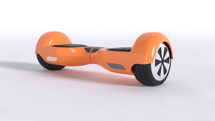 渲染模型_平衡车004