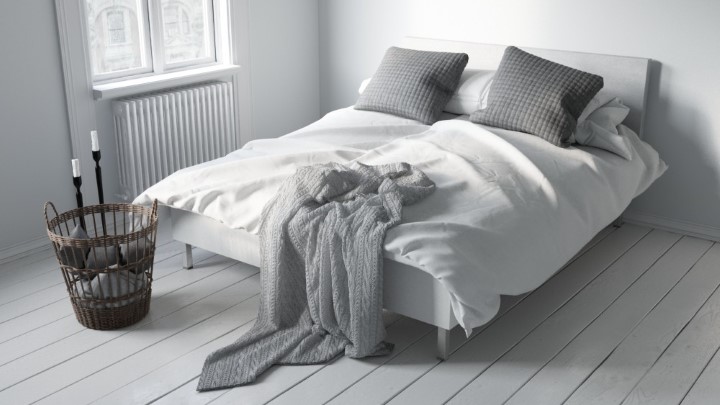 渲染模型_床1377