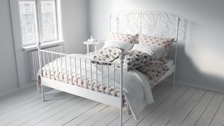 渲染模型_床1378