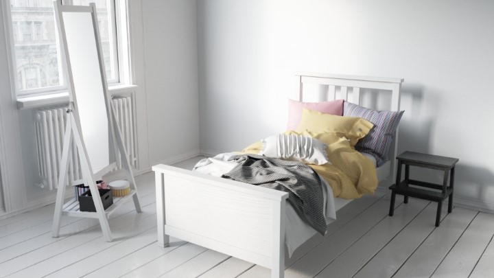 渲染模型_床1380