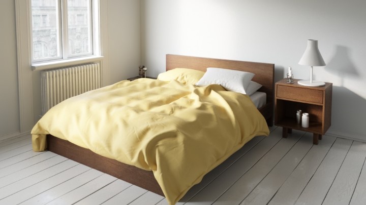 渲染模型_床1384