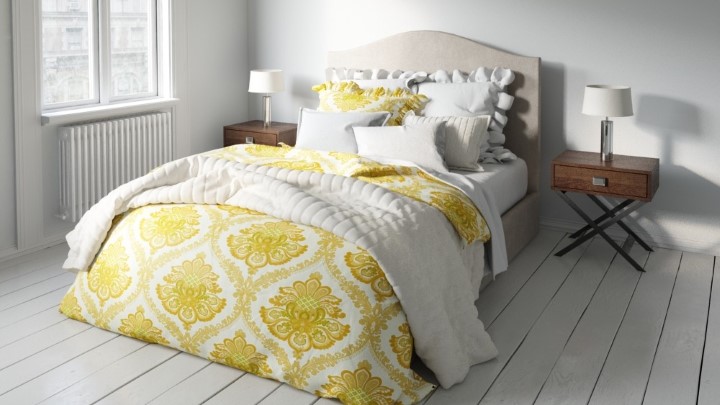 渲染模型_床1393