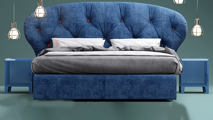 渲染模型_床1411