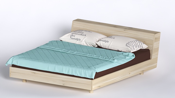 渲染模型_床1436