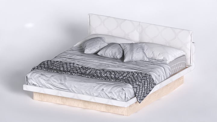 渲染模型_床1475