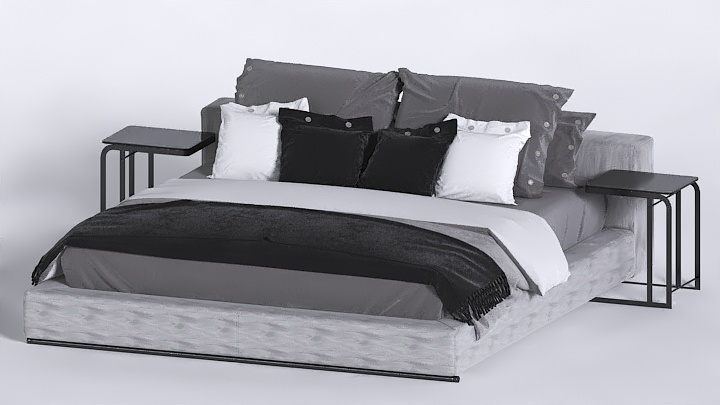 渲染模型_床1501